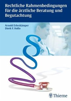 Cover Rechtliche Rahmenbedingungen für die ärztliche Beratung und Begutachtung