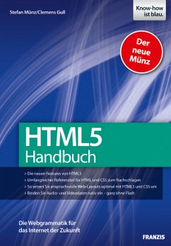 HTML 5 Handbuch - Münz, Stefan