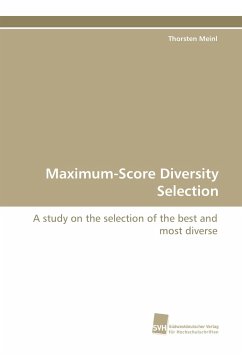 Maximum-Score Diversity Selection - Meinl, Thorsten