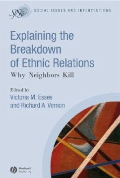 Explaining the Breakdown of Ethnic Relations - Esses, Victoria M. / Vernon, Richard A.