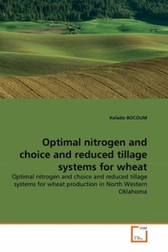 Optimal nitrogen and choice and reduced tillage systems for wheat - BOCOUM, Kolado