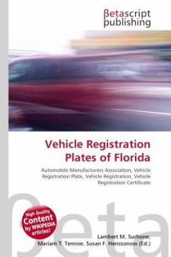 Vehicle Registration Plates of Florida