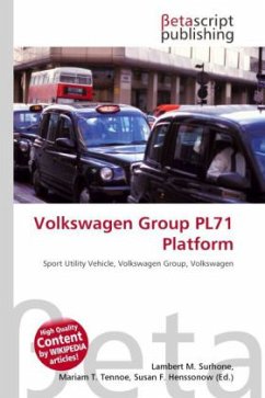 Volkswagen Group PL71 Platform