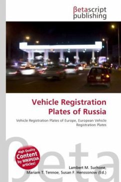Vehicle Registration Plates of Russia