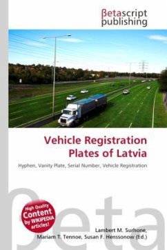 Vehicle Registration Plates of Latvia