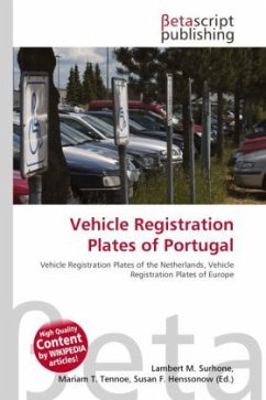 Vehicle Registration Plates of Portugal