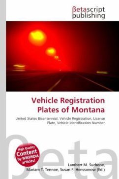 Vehicle Registration Plates of Montana