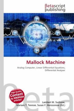 Mallock Machine