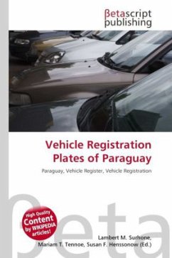 Vehicle Registration Plates of Paraguay