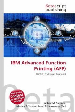 IBM Advanced Function Printing (AFP)