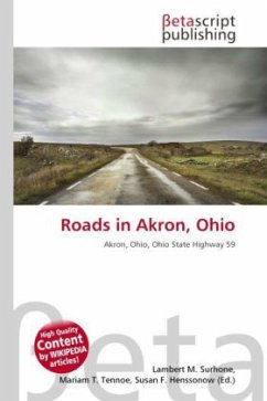 Roads in Akron, Ohio