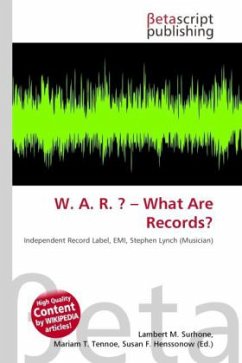 W. A. R. ? What Are Records?