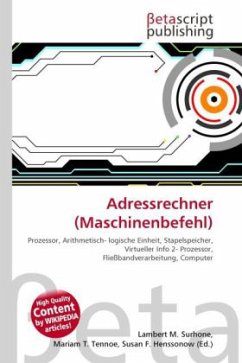 Adressrechner (Maschinenbefehl)