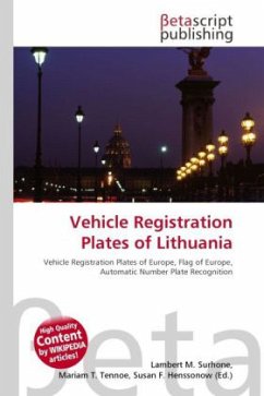 Vehicle Registration Plates of Lithuania