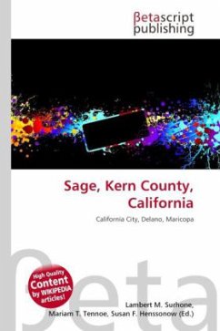 Sage, Kern County, California