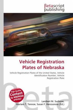 Vehicle Registration Plates of Nebraska