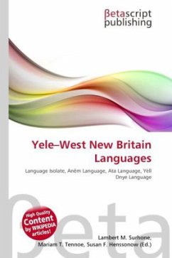 Yele West New Britain Languages