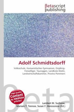 Adolf Schmidtsdorff