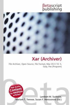 Cover Xar (Archiver)