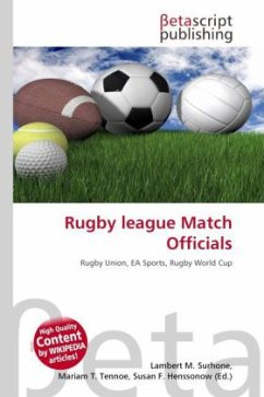 Rugby league Match Officials