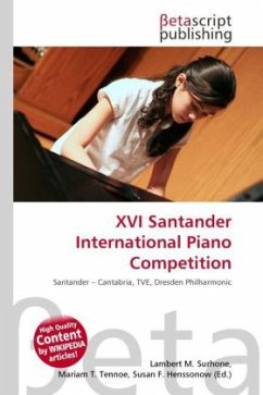 XVI Santander International Piano Competition