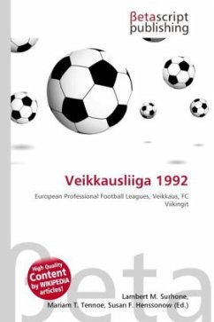 Cover Veikkausliiga 1992