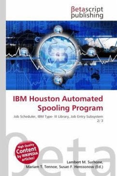 IBM Houston Automated Spooling Program