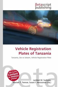 Vehicle Registration Plates of Tanzania