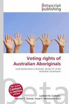 Voting rights of Australian Aboriginals