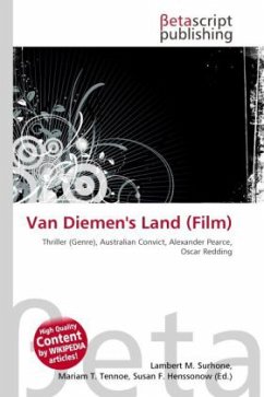 Cover Van Diemen's Land (Film)