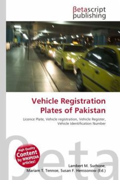 Vehicle Registration Plates of Pakistan