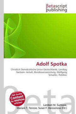 Cover Adolf Spotka