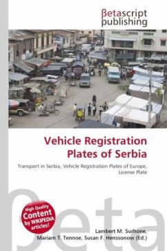 Vehicle Registration Plates of Serbia