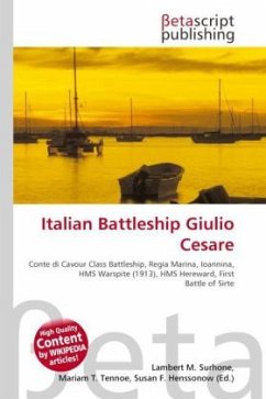 Italian Battleship Giulio Cesare