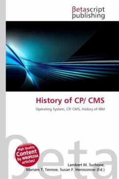 History of CP/ CMS