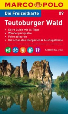 Die Freizeitkarte Teutoburger Wald