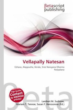 Vellapally Natesan