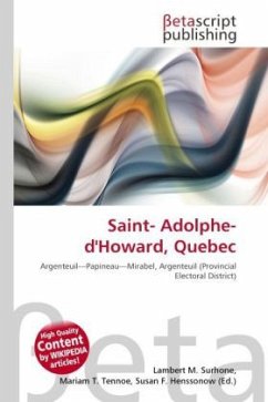 Saint- Adolphe- d'Howard, Quebec