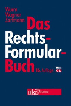 Cover Das Rechts-Formularbuch, m. CD-ROM