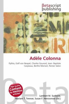 Cover Adèle Colonna