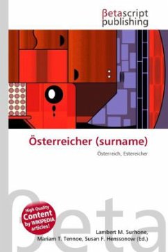 Österreicher (surname)