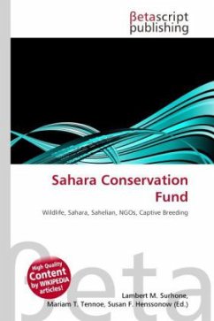 Sahara Conservation Fund