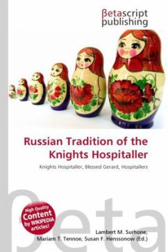 Cover Russian Tradition of the Knights Hospitaller