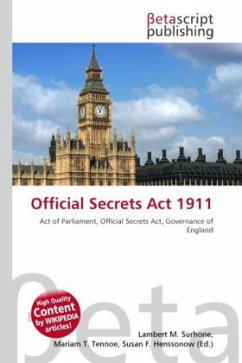 Official Secrets Act 1911
