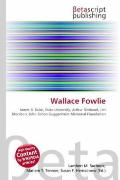 Wallace Fowlie