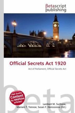 Official Secrets Act 1920