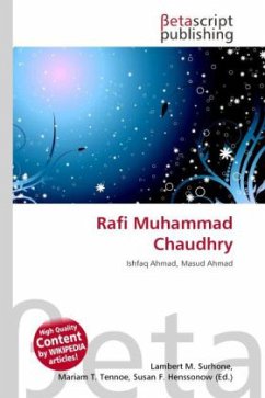 Rafi Muhammad Chaudhry Rafi Muhammad Chaudhry