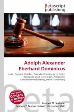 Adolph Alexander Eberhard Dominicus