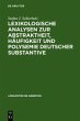 Lexikologische Analysen zur... - Bild 1