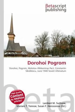 Cover Dorohoi Pogrom